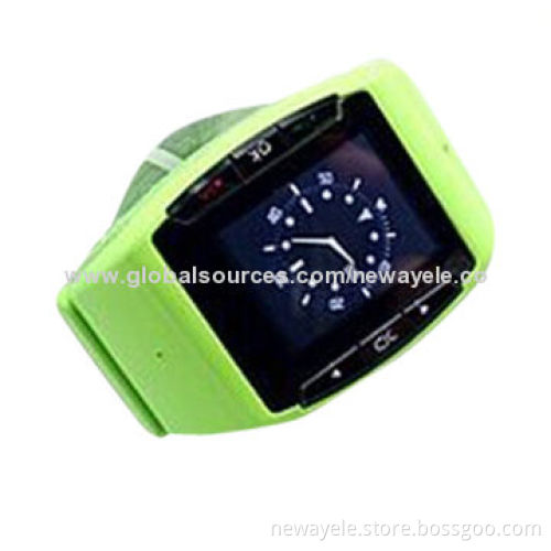 1.4-inch Quad Band Watch Phone with Wi-Fi and Java